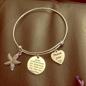 Thank you bracelet with gift bag